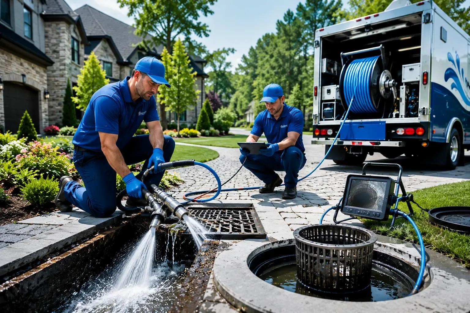 Local outdoor drain cleaning professionals in Ogden, KS