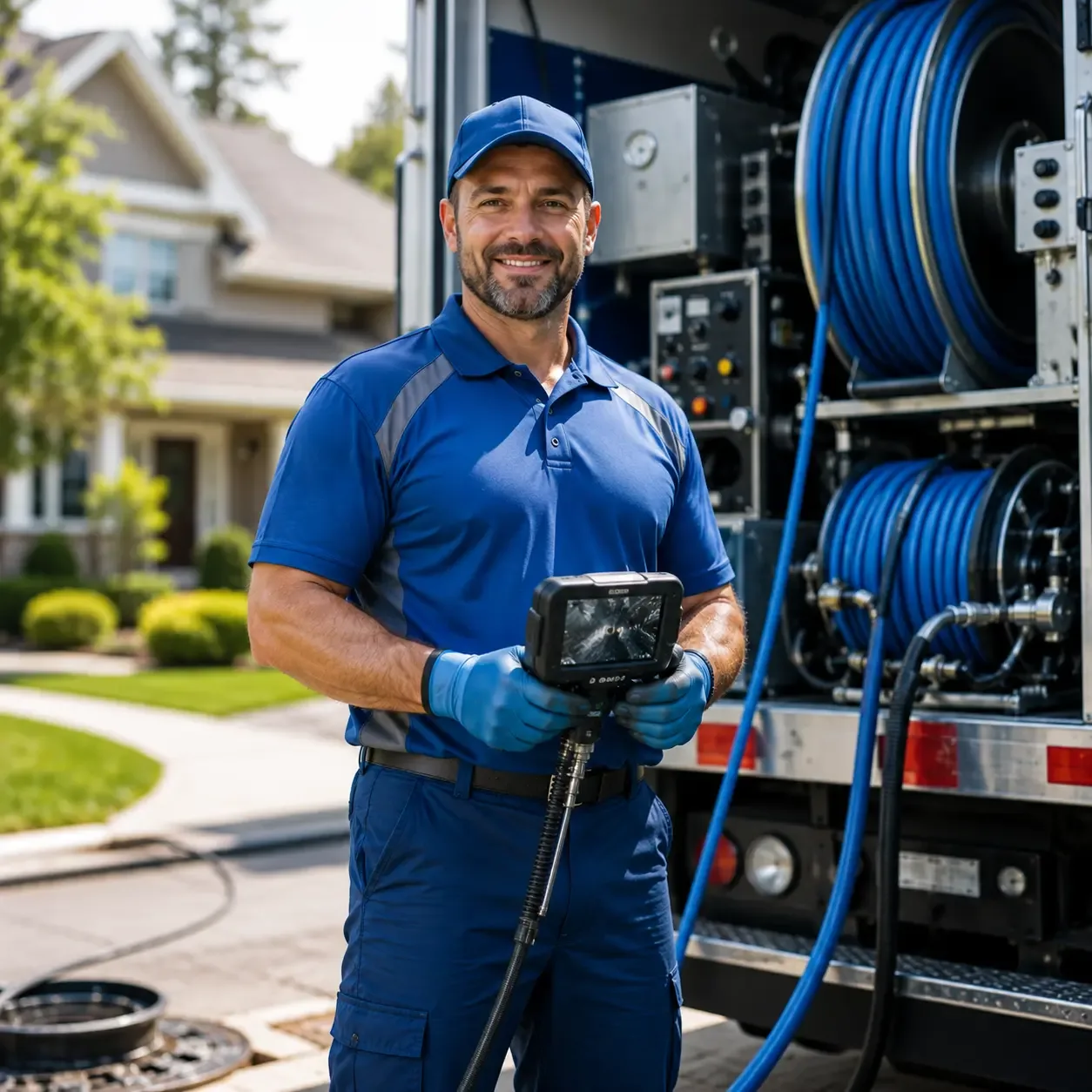 Local outdoor drain cleaning specialists in Ogden, KS